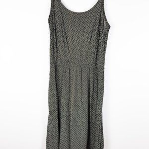 OLD NAVY Spaghetti Strap Black & White Dress